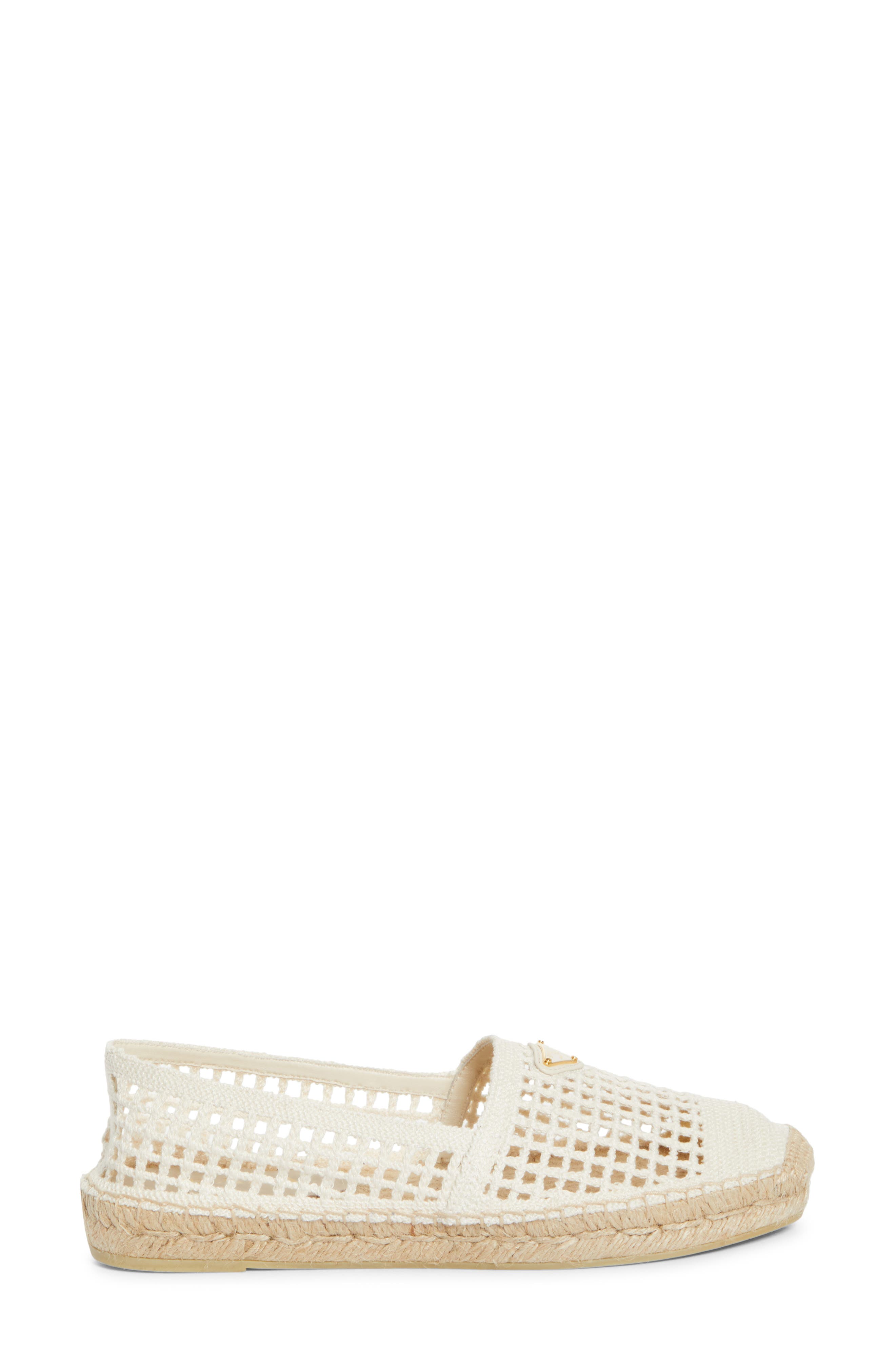 Crochet Espadrille, Alternate, color, AVORIO