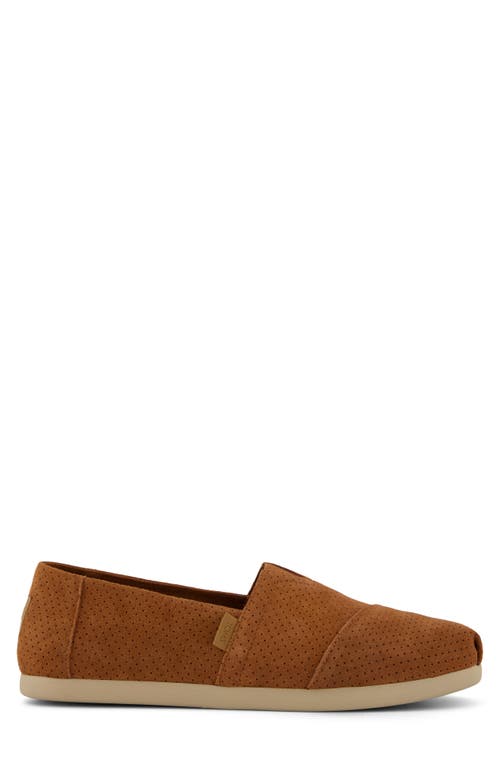 Toms Classic Alpargata Slip-on In Brown