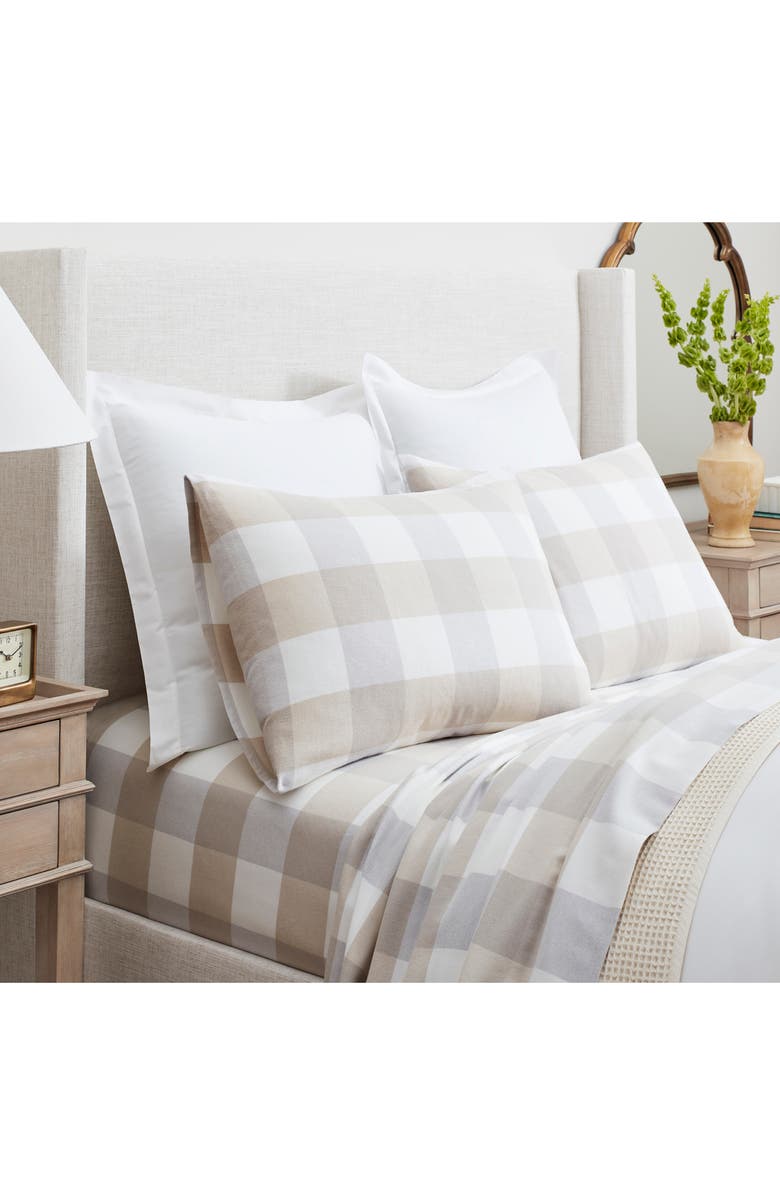 Boll & Branch Set of 2 Organic Cotton Flannel Pillowcases, Alternate, color, 