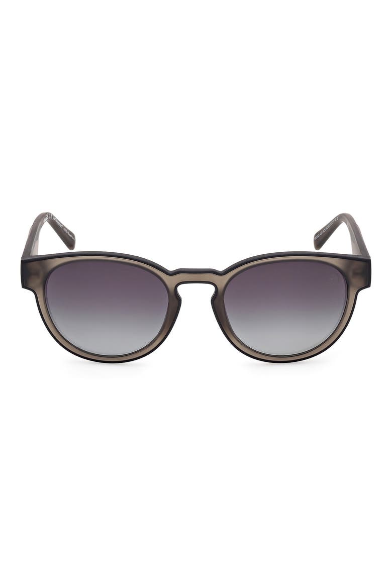 52mm Sunglasses, Main, color, LIGHT BROWN / SMOKE