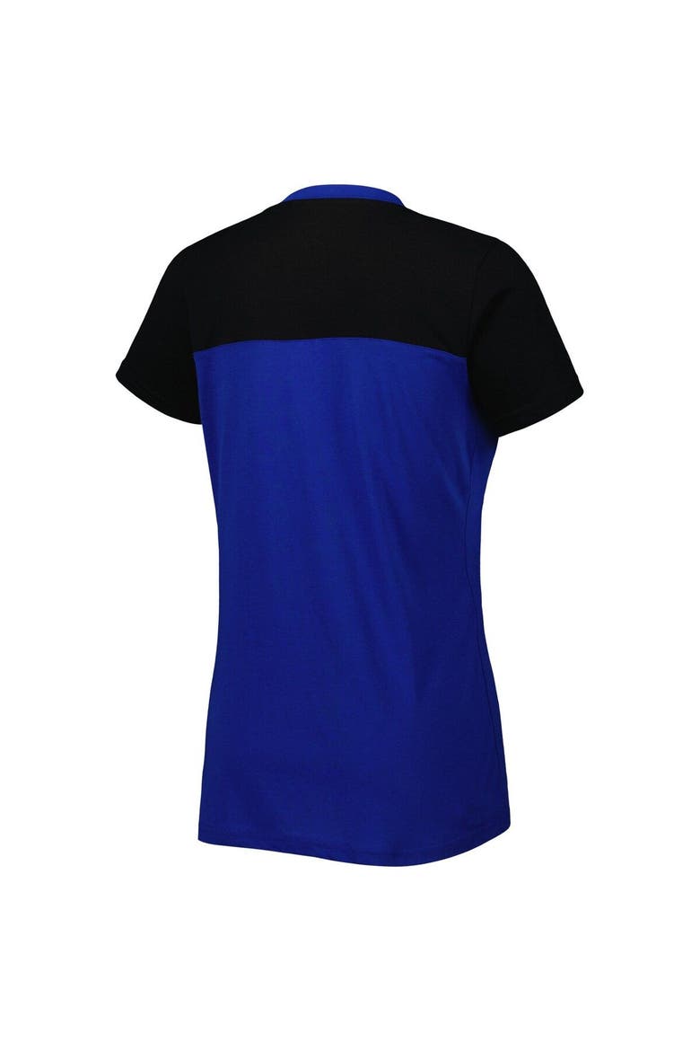 Women's G-III 4Her by Carl Banks Royal Kyle Larson Box Score T-Shirt, Alternate, color, Royal
