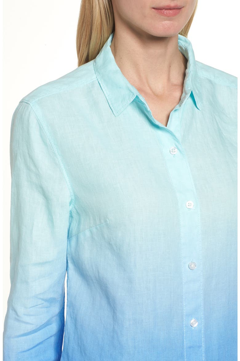 Two Palms Dip Dye Top, Alternate, color, AQUA MIST/ VIOLET PETAL