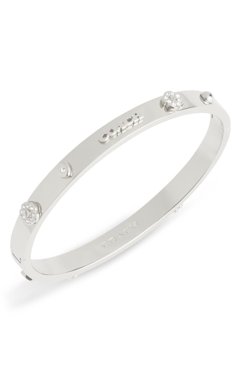 COACH Mixed Stud Bangle, Alternate, color, 