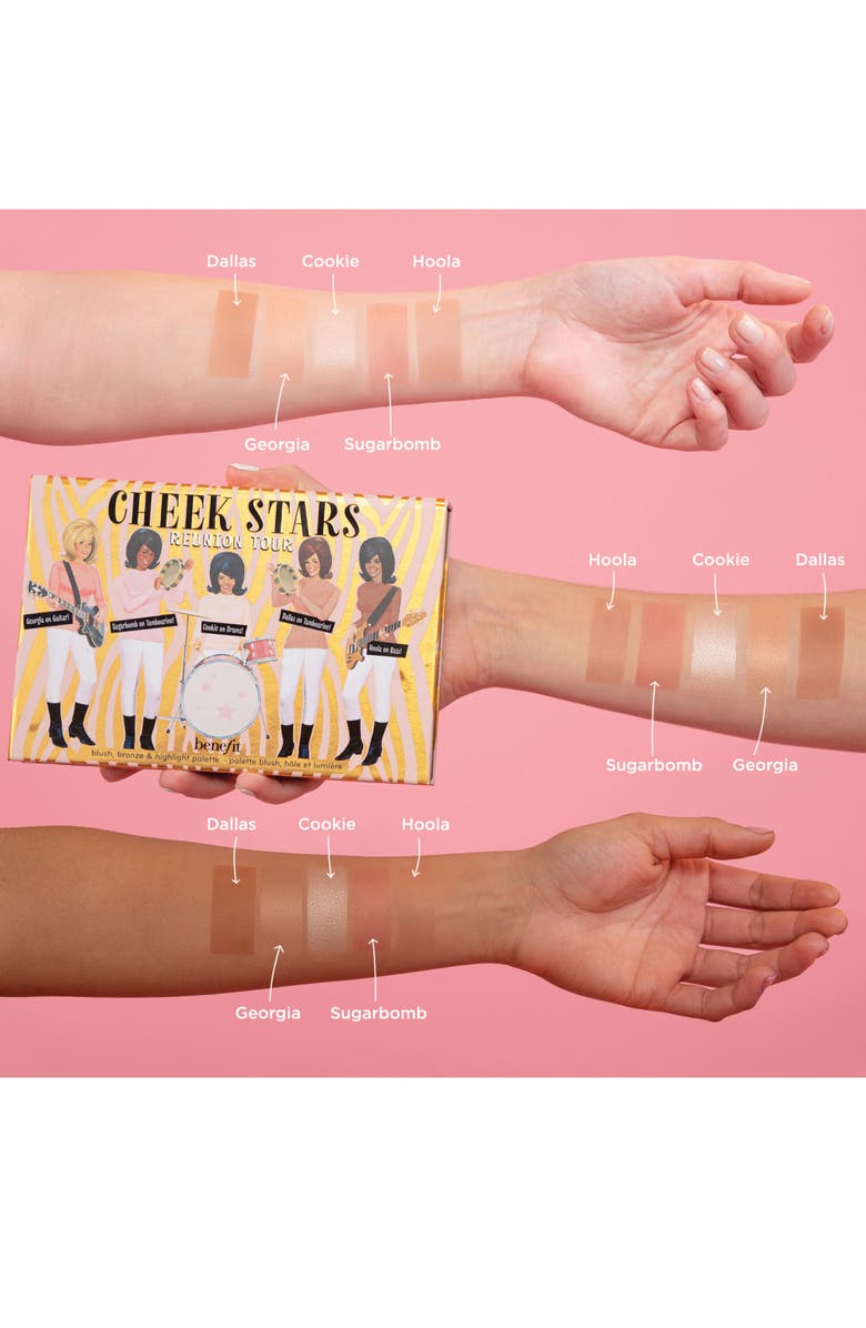 Benefit Cosmetics Benefit Cheek Stars Reunion Tour Full Size Palette, Alternate, color, 