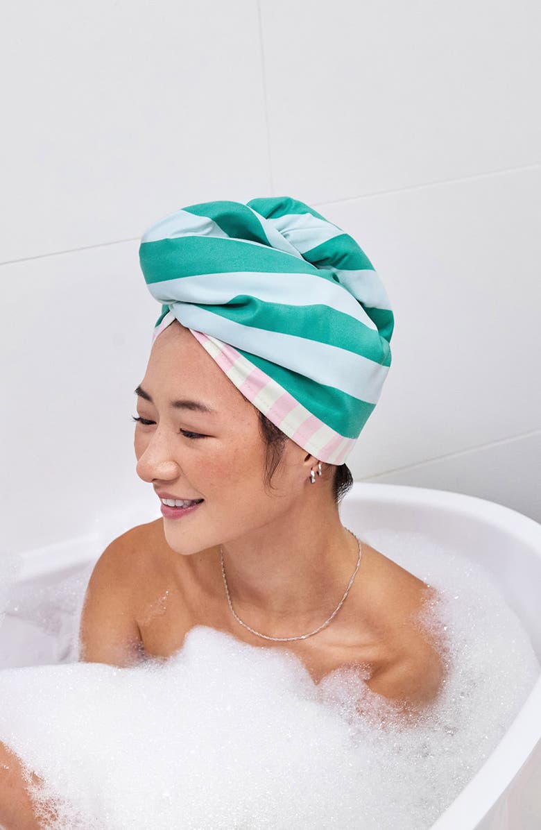 Dock & Bay Hair Wrap, Alternate, color, Pastel Pier