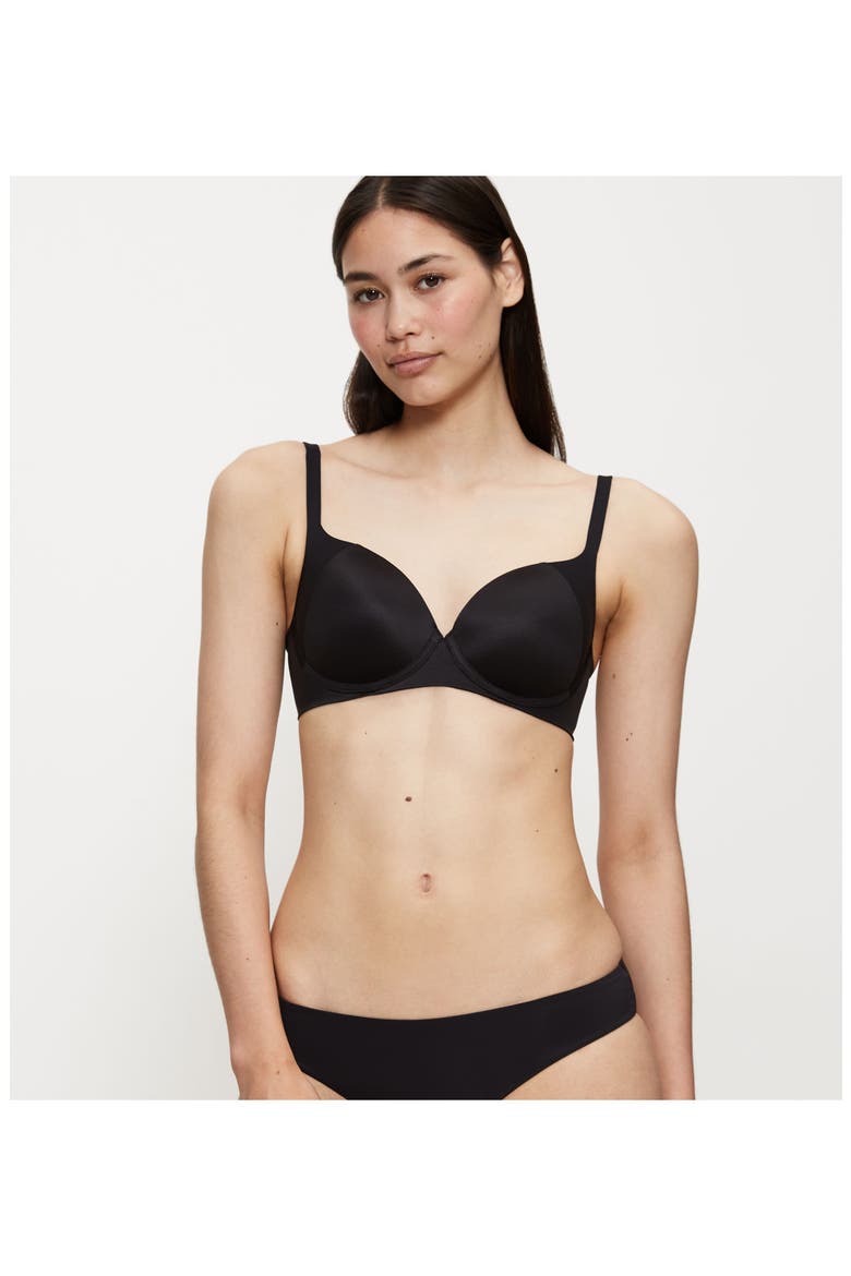 Body MakeUp Soft Touch Wired Padded Bra, Alternate, color, Black