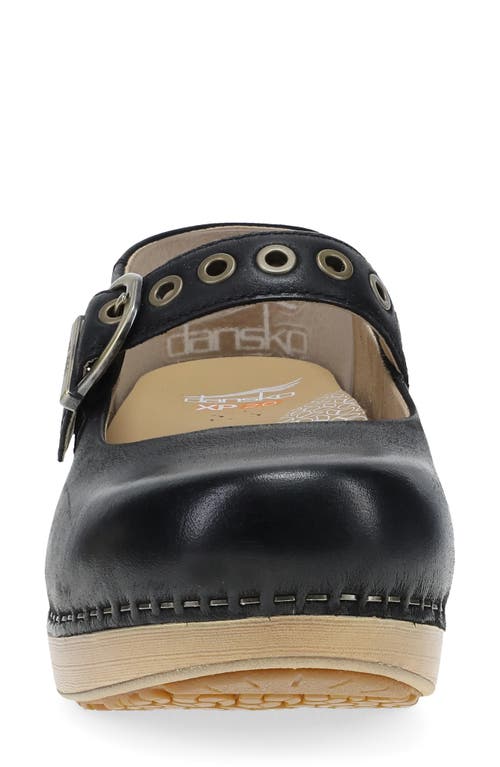 Dansko Xp 2.0 Mary Jane Clog In Black