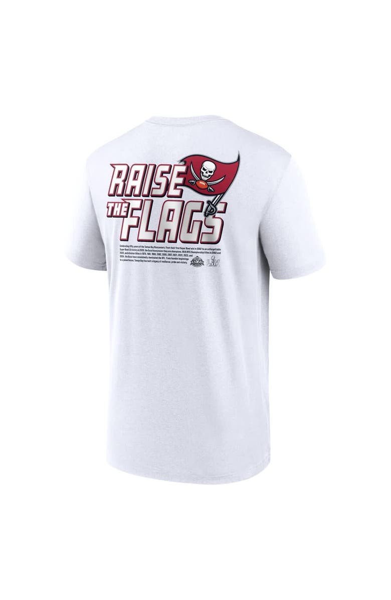 Nike Men's Nike White Tampa Bay Buccaneers 50th Anniversary Legend Performance T-Shirt, Alternate, color, 