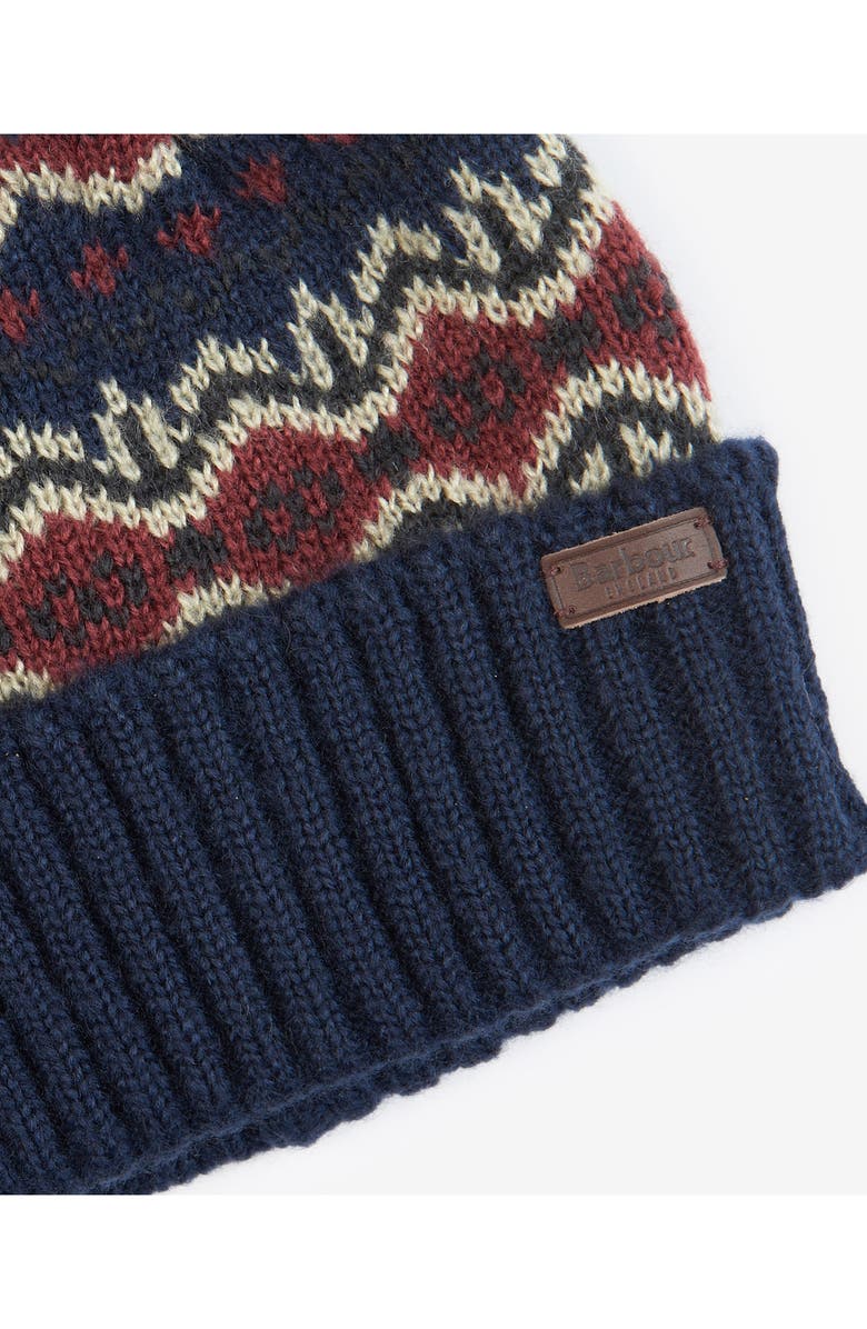 Barbour Case Fairisle Beanie, Alternate, color, 