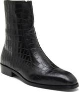 Maison Forte Amadeus Alligator Embossed Leather Boot