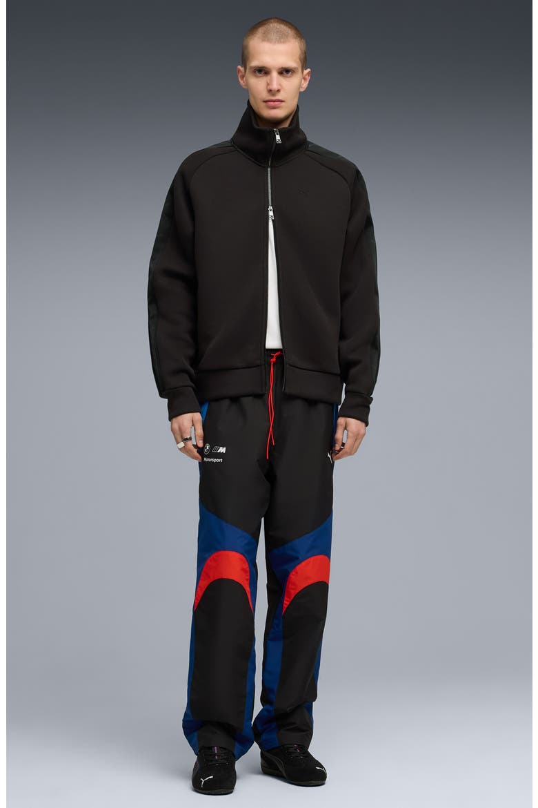 BMW Lifestyle Pants, Alternate, color, PUMA BLACK