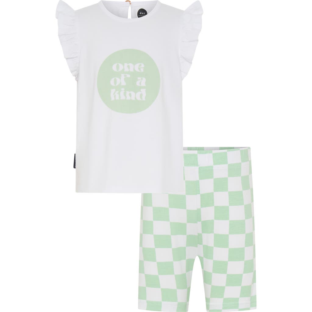 DOT AUSTRALIA DOT AUSTRALIA KIDS' ONE OF A KIND T-SHIRT & SHORTS SET