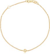 The Lovery Fine Jewelry Diamond Single Bezel Bracelet