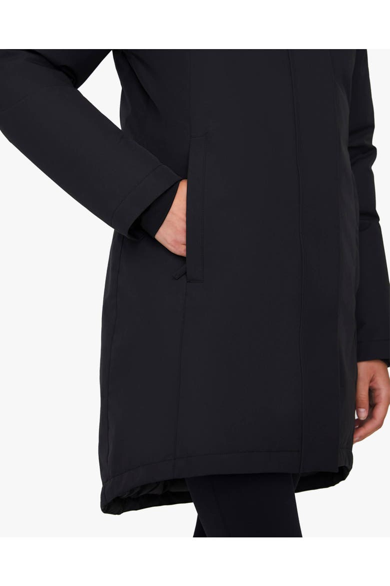 GENIA | Hooded Down Winter Jacket, Alternate, color, Black