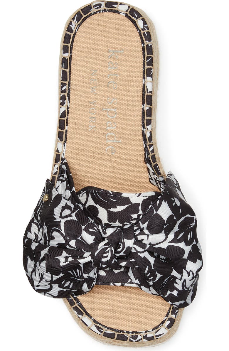 Kate Spade New York lucie espadrille platform slide sandal, Alternate, color,