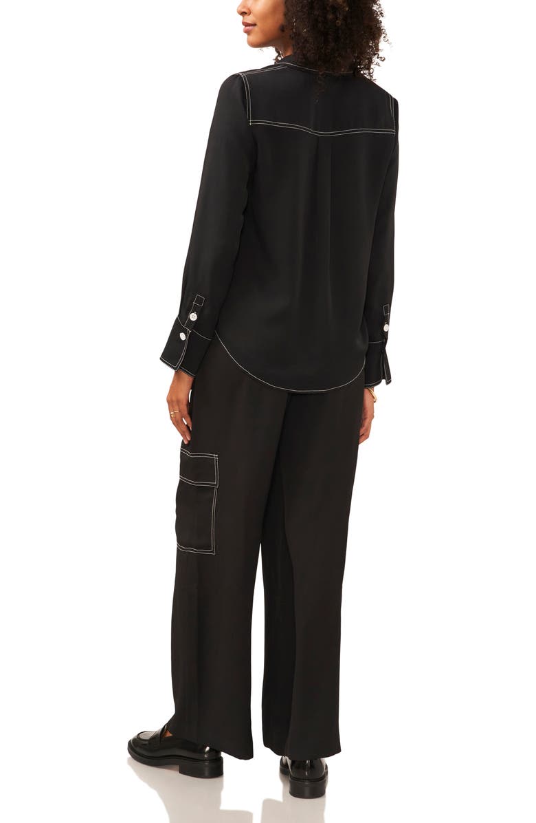 Vince Camuto Wide Leg Cargo Pants, Alternate, color, 