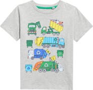 Mini Boden Kids' Graphic Print Cotton T-Shirt