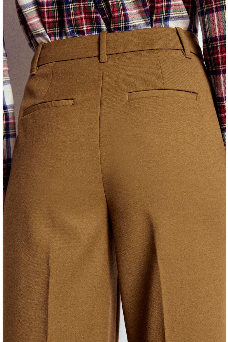 Belgravia Wide Leg Trousers, Alternate, color, TOBACCO