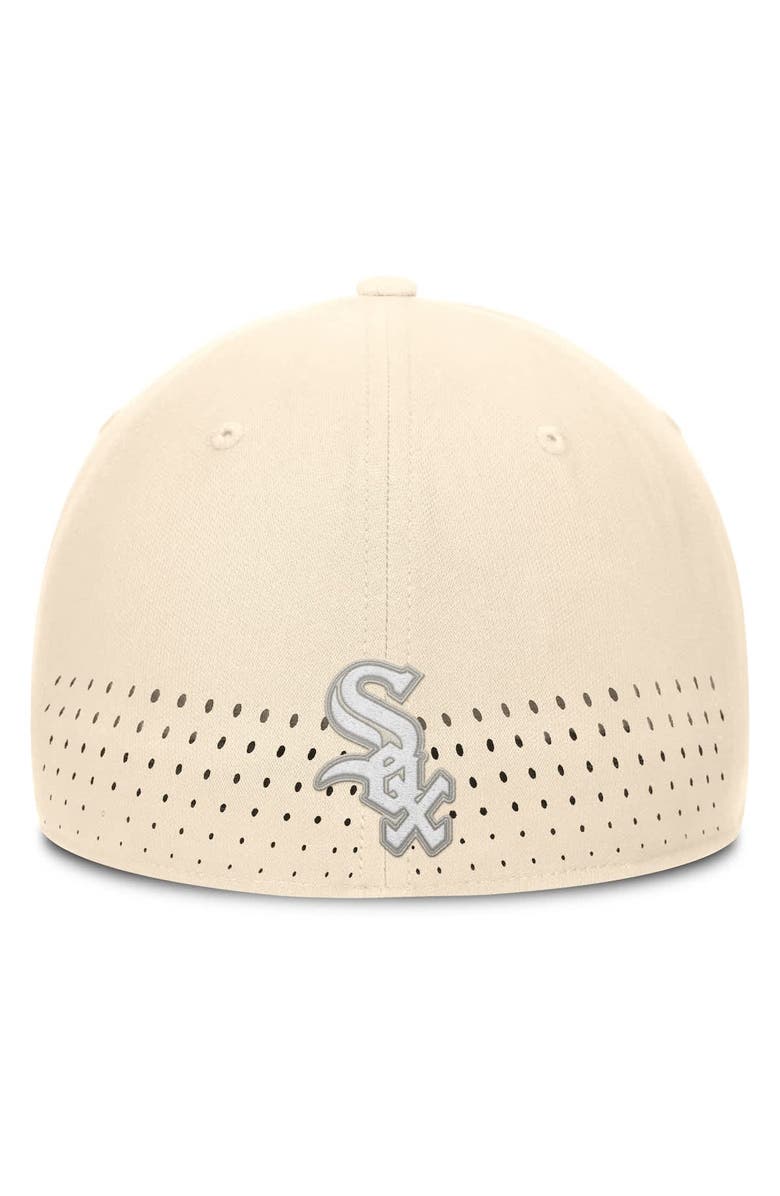 Nike Men's Nike  Cream Chicago White Sox Rise Performance Flex Hat, Alternate, color, Cream