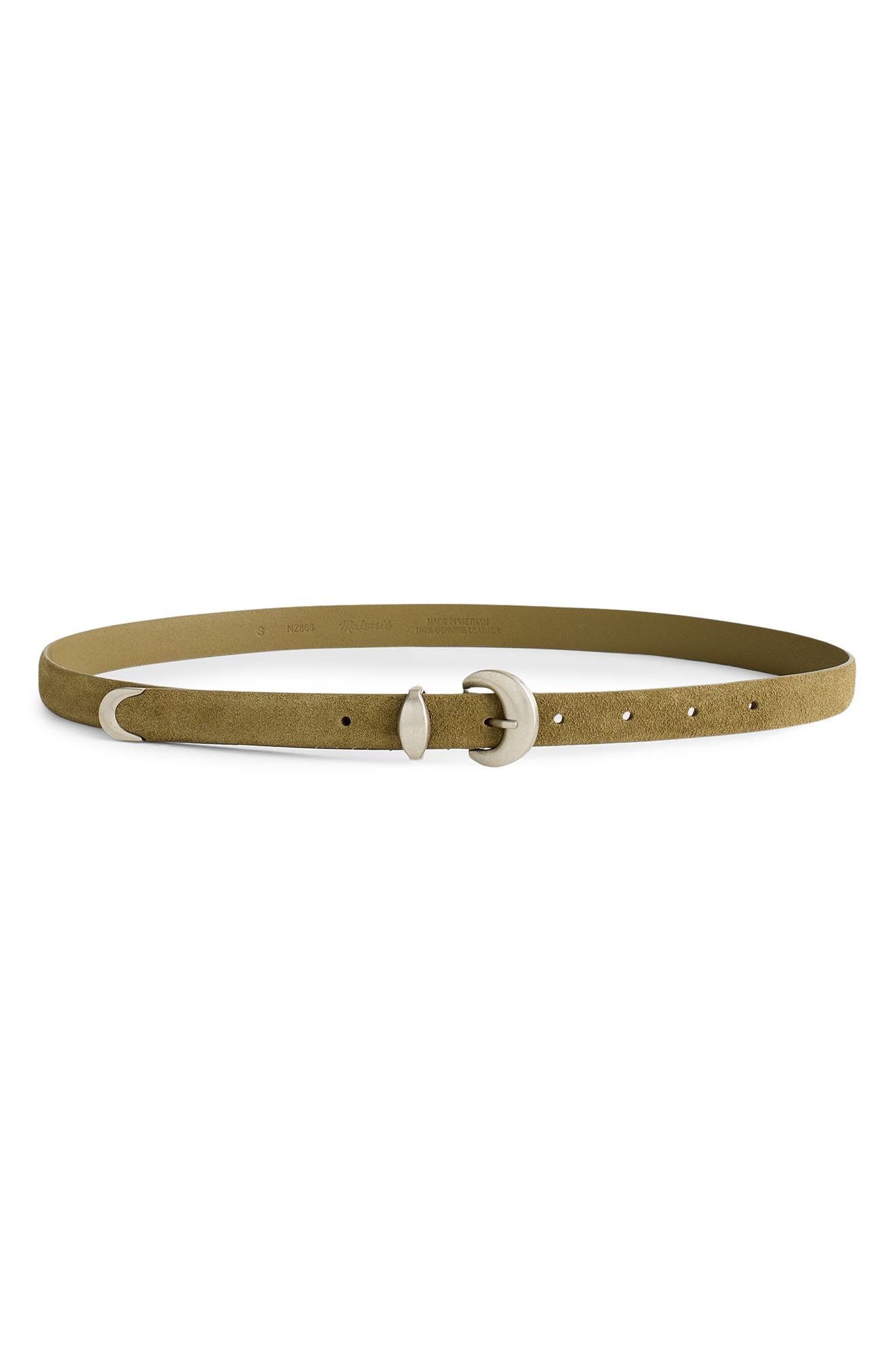 selected WORN OLIVE SUEDE