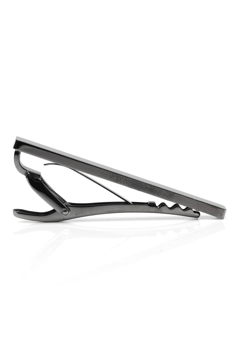 Gunmetal Stainless Steel Tie Clip, Alternate, color, GUNMETAL