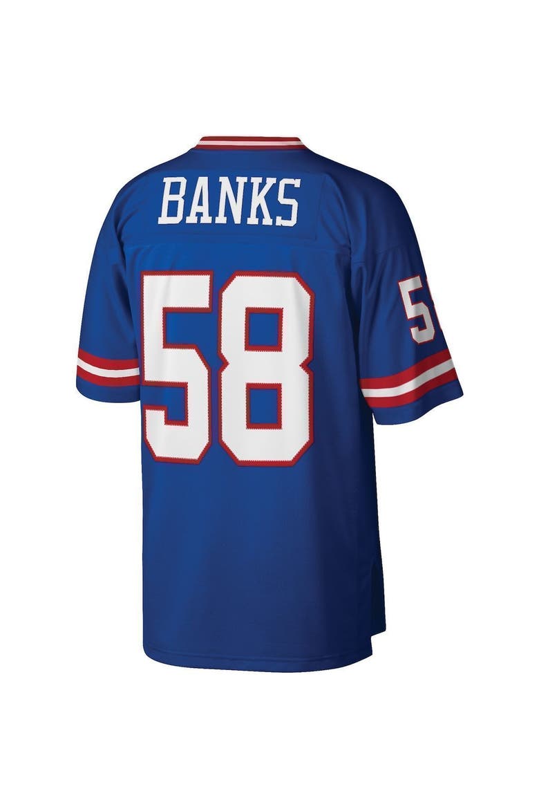 Men's Mitchell & Ness Carl Banks Royal New York Giants Legacy Replica Jersey, Alternate, color, Royal