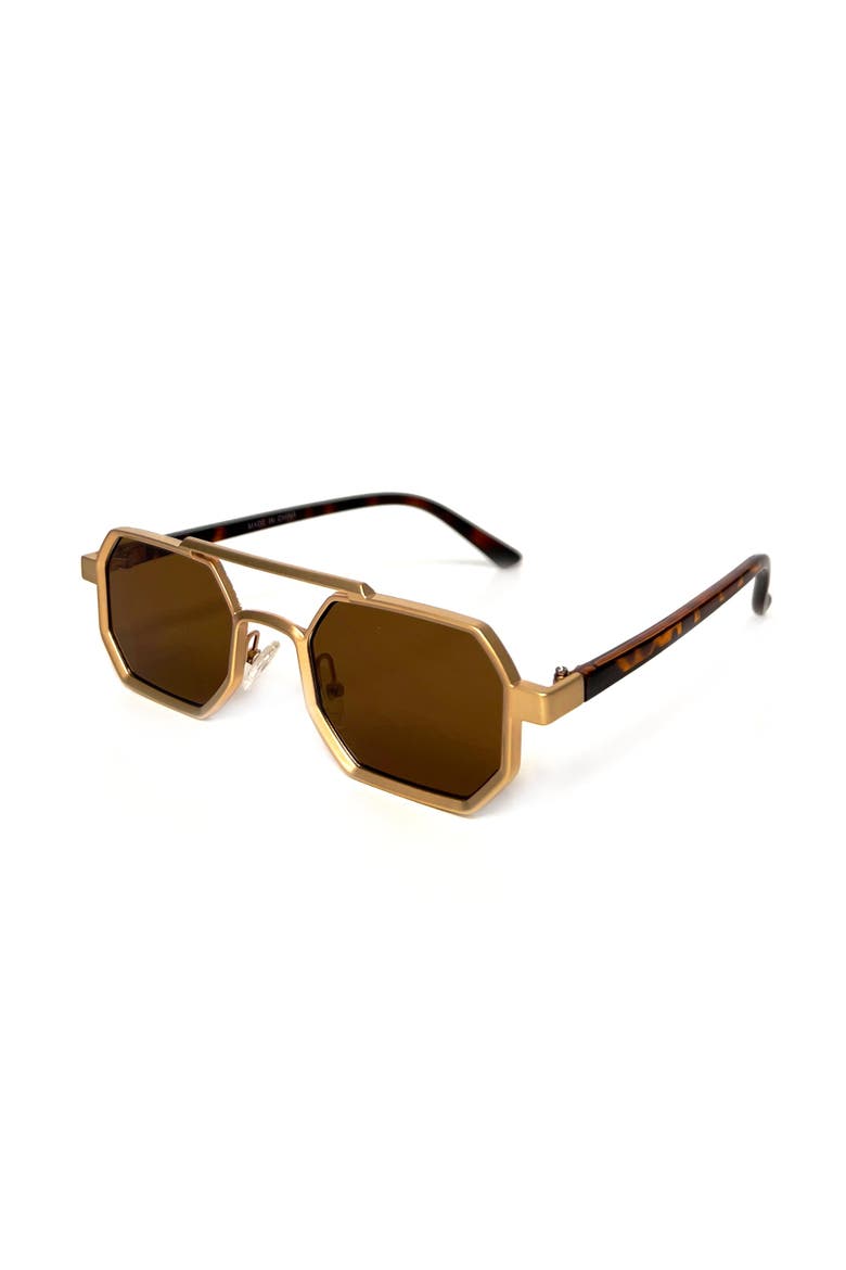 The Max Sunglasses, Alternate, color, Brown