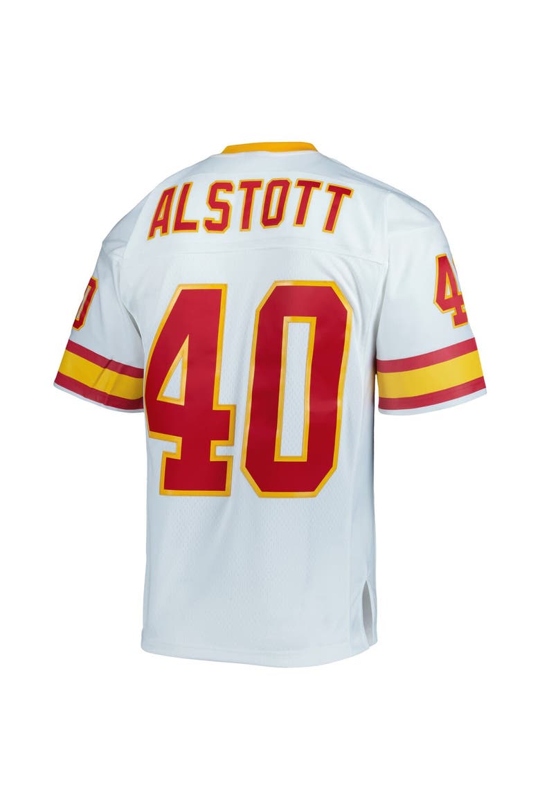 Men's Mitchell & Ness Mike Alstott White Tampa Bay Buccaneers Legacy Replica Jersey, Alternate, color, White