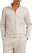 Reiss Cortona Front Zip Sweatshirt
