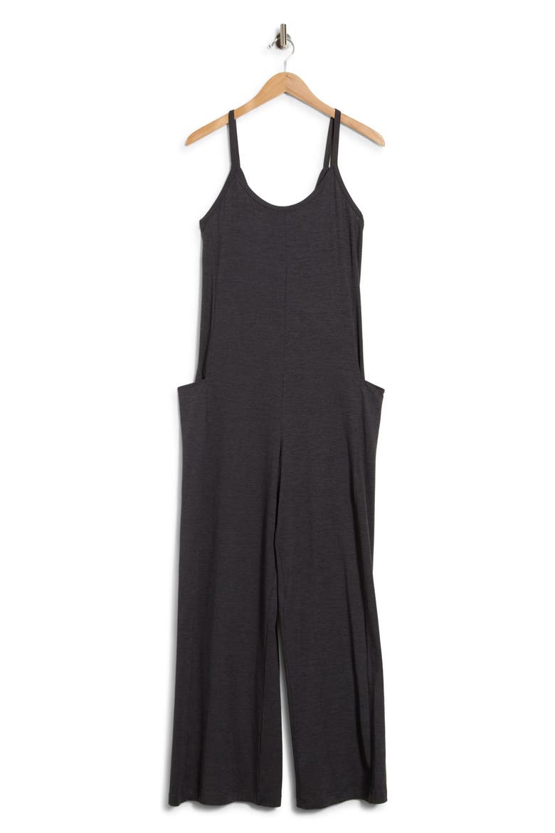 Aura Jumpsuit, Alternate, color, GREY FORGED HEATHER