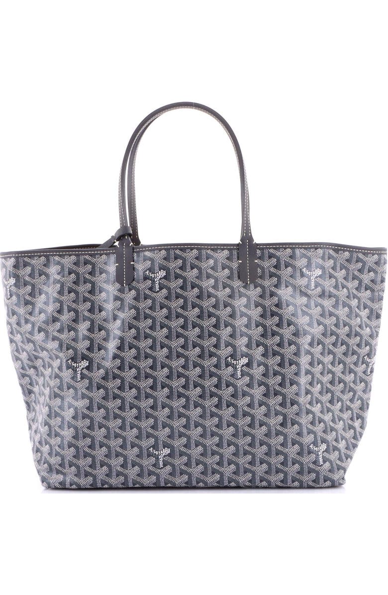 Pre-Owned Goyard Saint Louis Tote Coated Canvas PM, Alternate, color, Gray