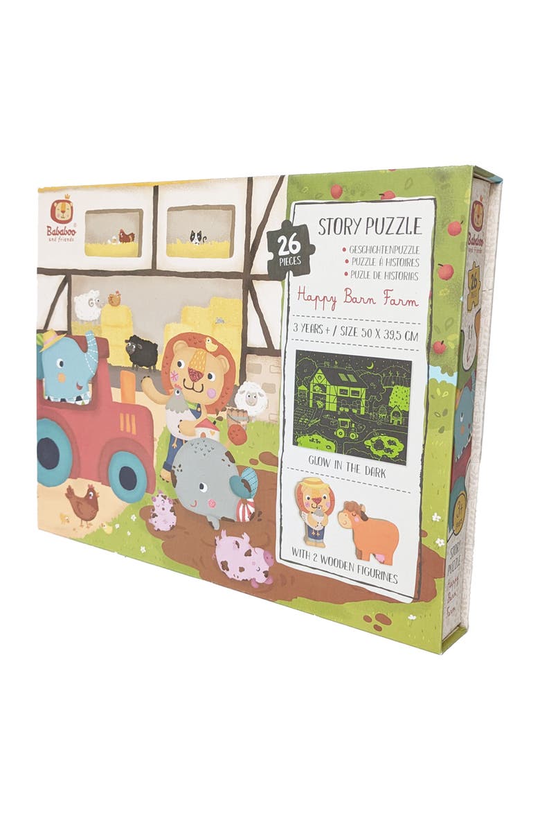 Bababoo and friends<sup>®</sup> Happy Farm Activity Story Puzzle, Alternate, color, Multi / Yellow