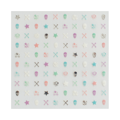 Jollity & Co . Halloween Skull Nail Stickers