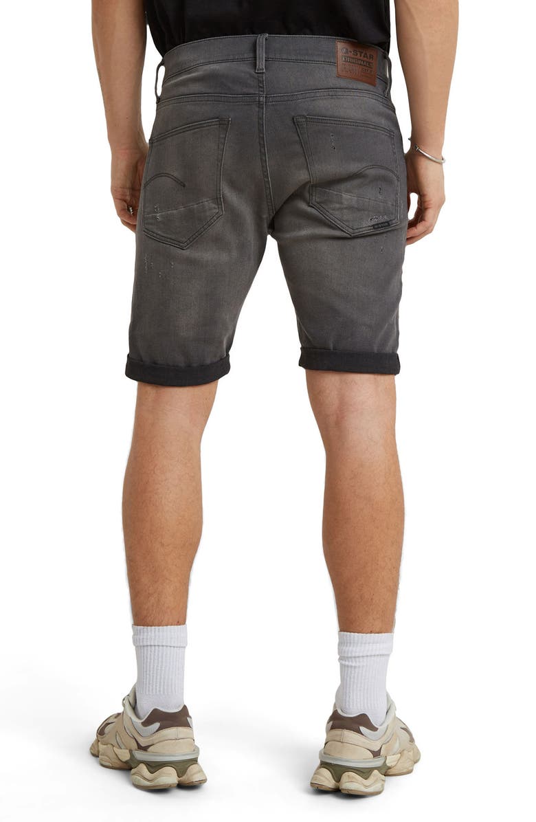 G-STAR 3301 Slim Denim Shorts, Alternate, color, 
