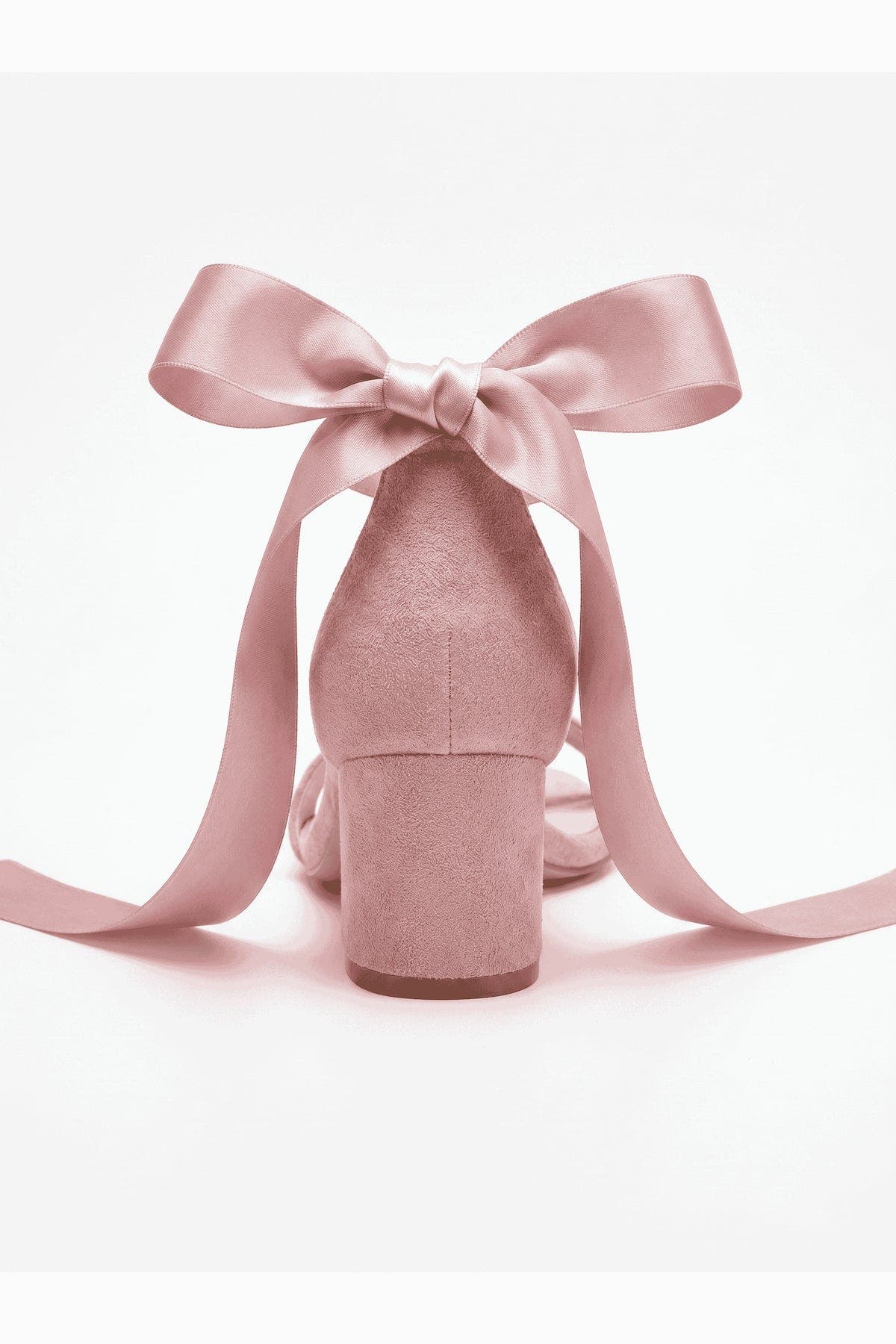 Rova Bow Block Heel Sandal, Alternate, color, Pink