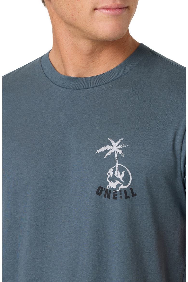 Cutback Classic Cotton Graphic T-Shirt, Alternate, color, DARK SLATE