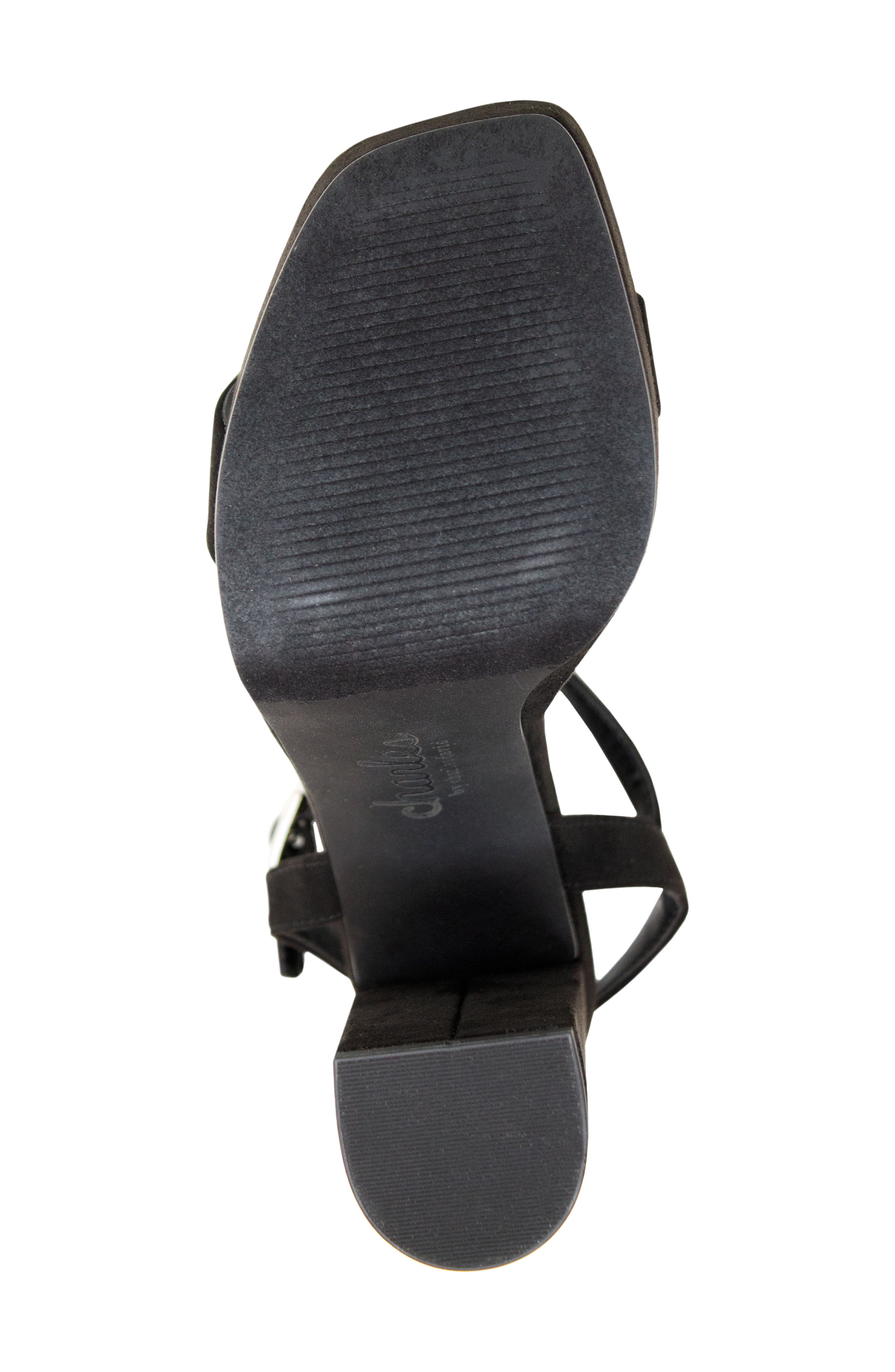 Charles by Charles David Izzy Platform Sandal, Alternate, color, Black-Ms