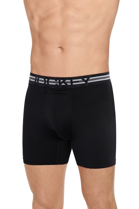 Mens Stability Pouch Microfiber 6" Boxer Brief