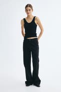 H&M Ava Ultra High Rise Wide Leg Jeans