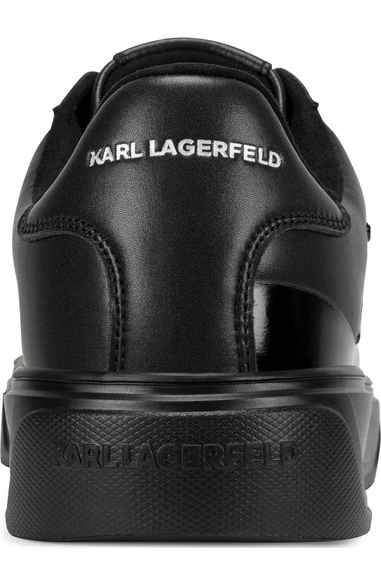 KARL LAGERFELD PARIS Hi Density Low Top Sneaker, Alternate, color, Black