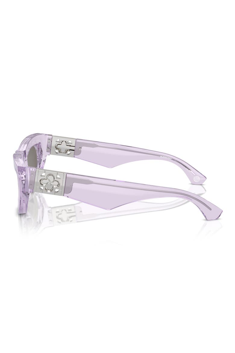 58mm Cat Eye Sunglasses, Alternate, color, VIOLET