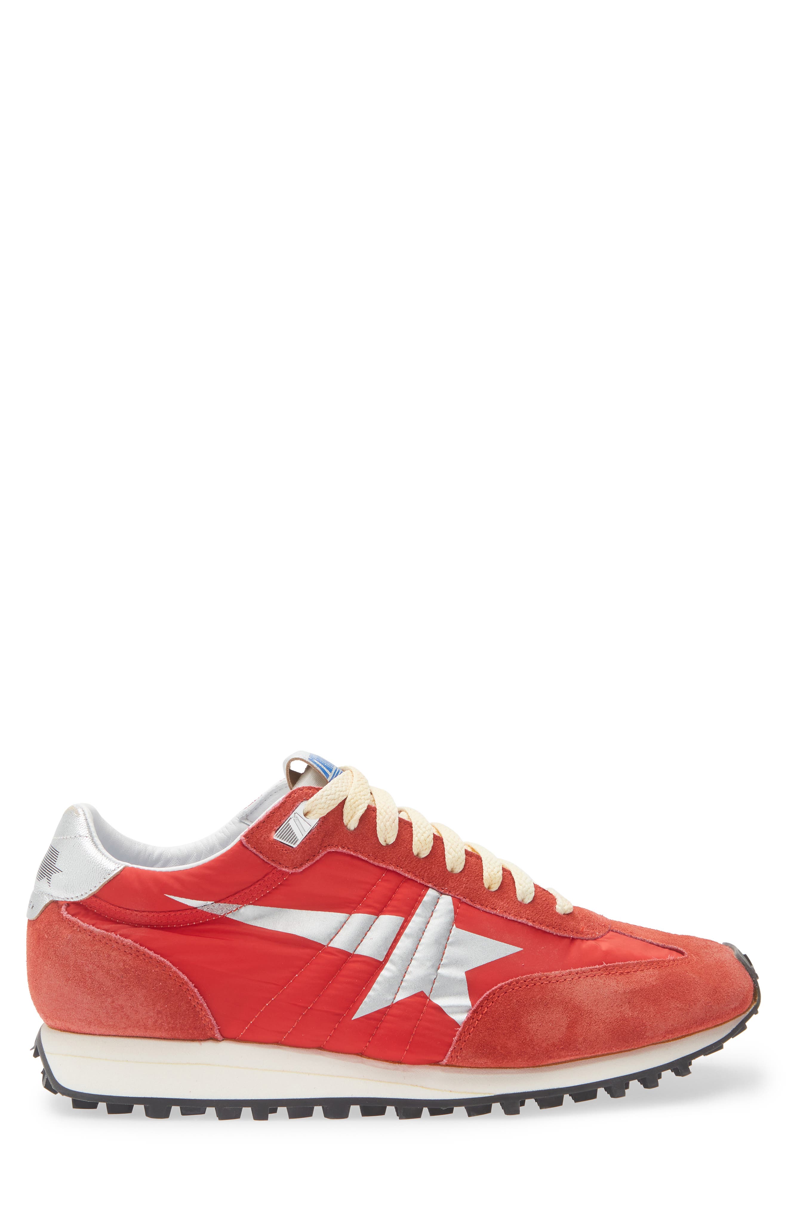 Golden Goose Running Marathon Sneaker, Alternate, color, Red/ Silver