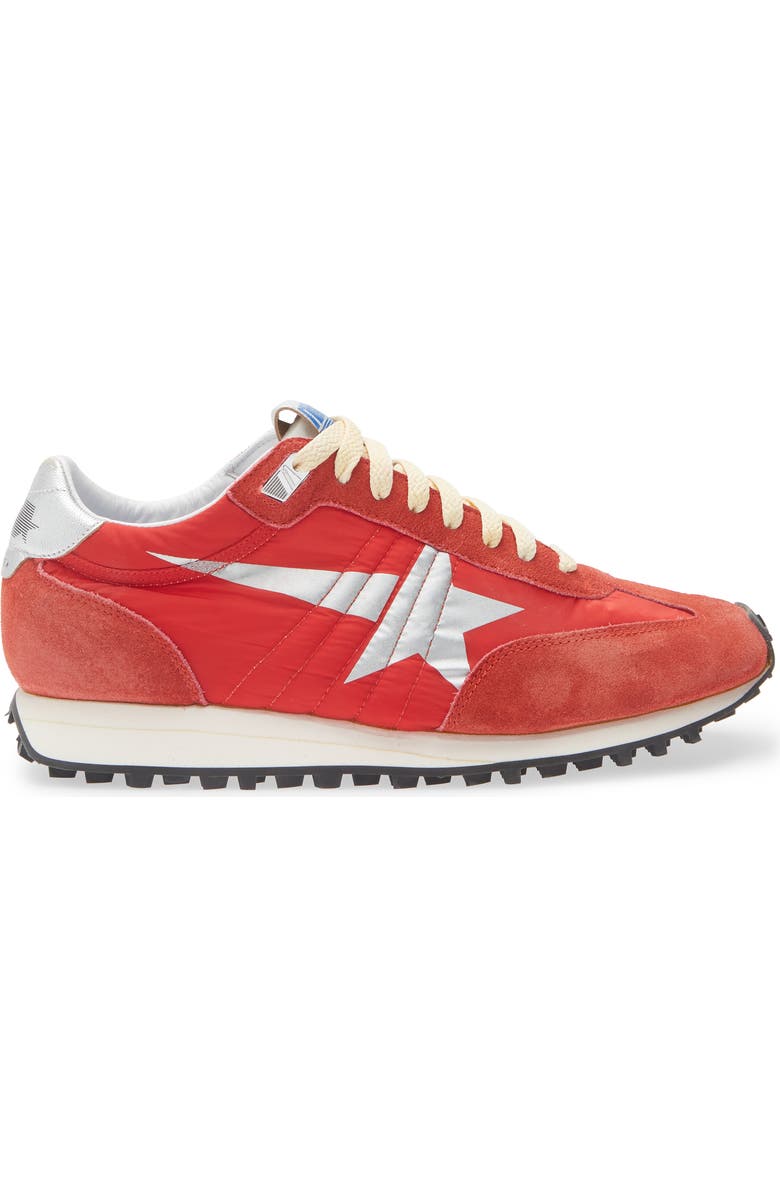 Golden Goose Running Marathon Sneaker, Alternate, color, Red/ Silver