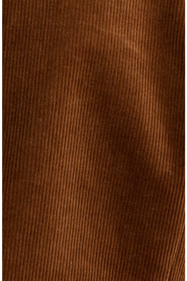 One-Button Corduroy Jacket, Alternate, color, LUGGAGE