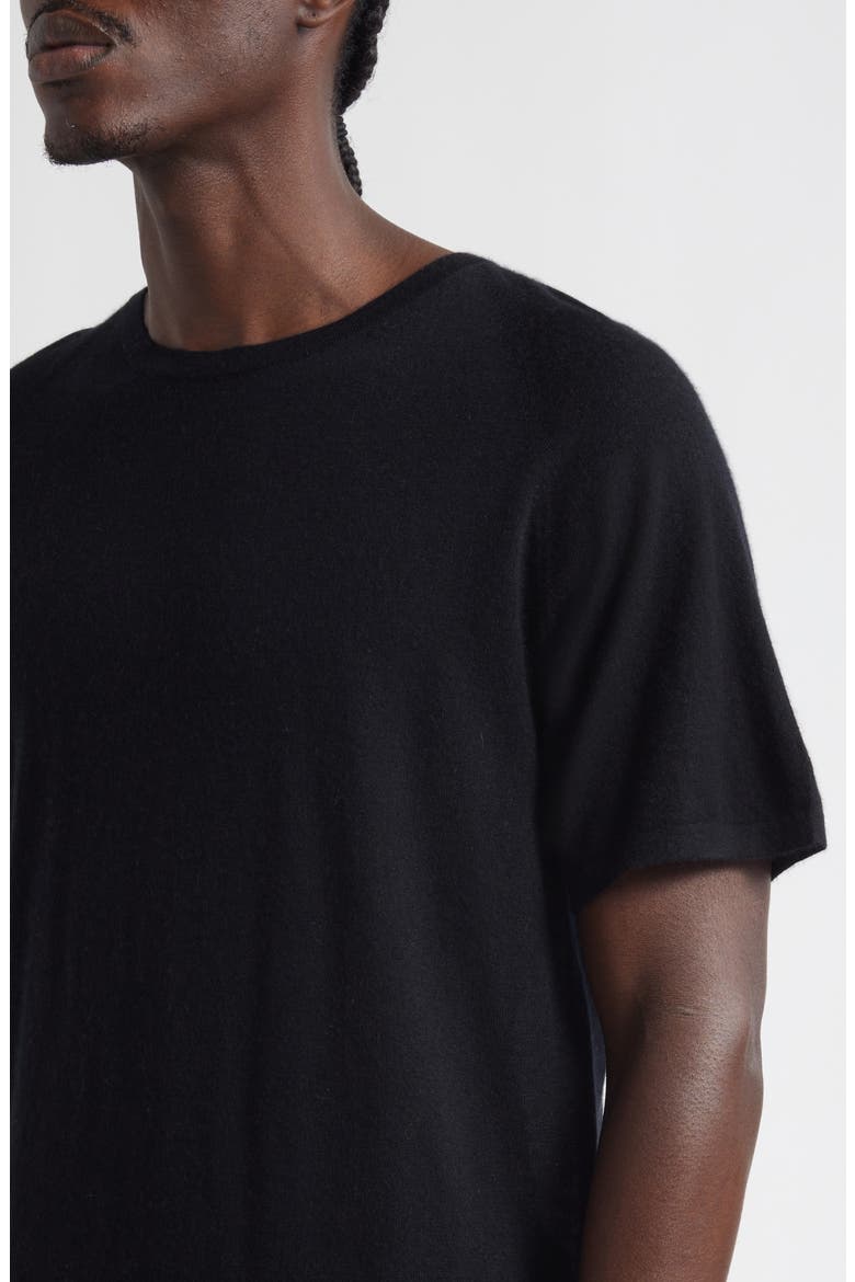 Normal Cashmere T-Shirt, Alternate, color, BLACK