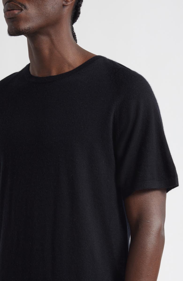 FRENCKENBERGER Normal Cashmere T-Shirt, Alternate, color, Black