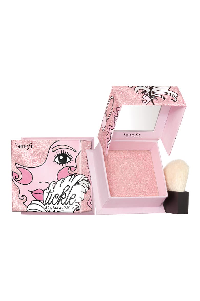 Benefit Tickle Powder Highlighter, Main, color, NO COLOR
