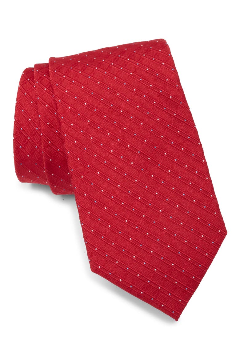 Bridget Grid Tie, Main, color, RED