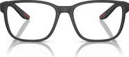 Prada Linea Rossa 55mm Rectangle optical glasses