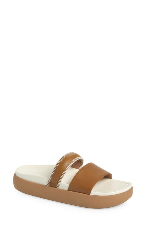 Olukai Pae Slide Sandal In Brown